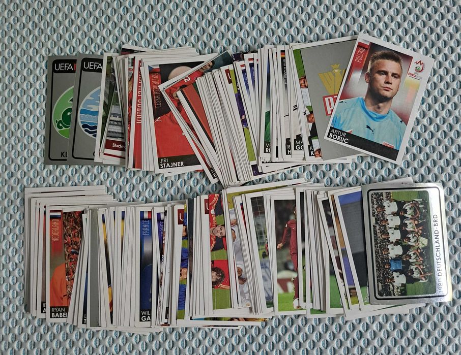 234 cromos - Euro 2008 - Panini - sem repetidos