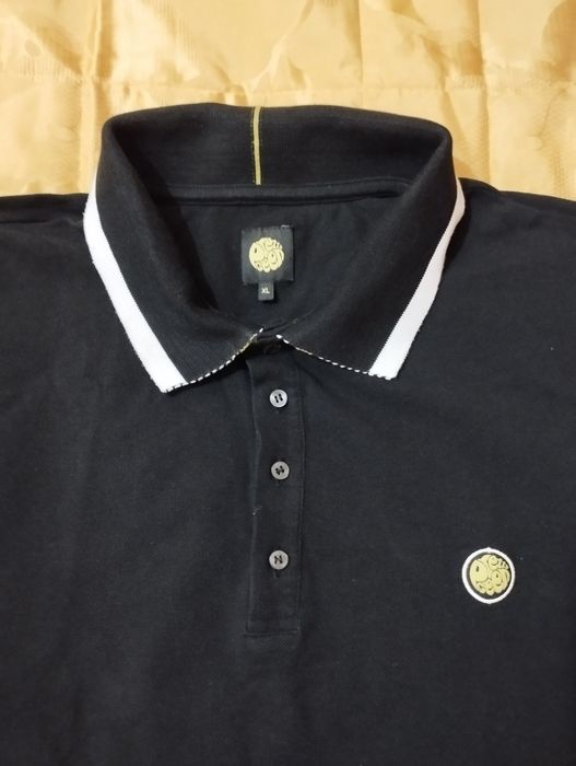 Футболка поло чорна,бавовна,чоловіча,розмір XL на 48-50розмір