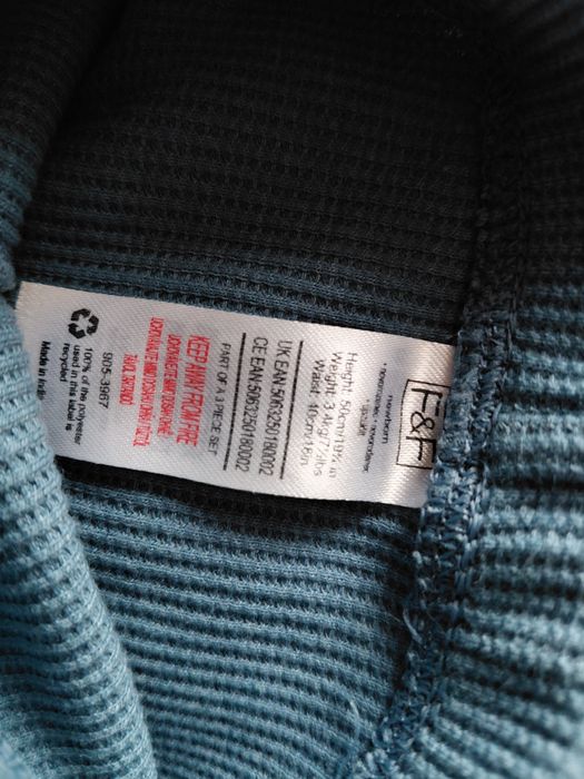 Штани дитячі синього кольору