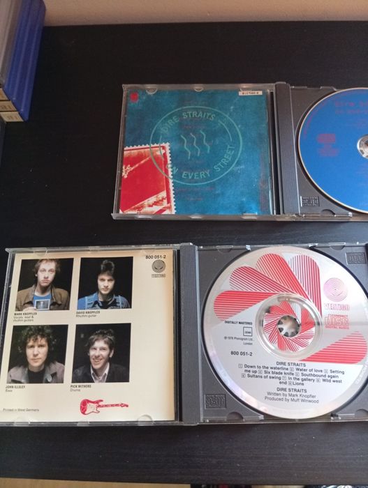 Conjunto de CDs dire Straits