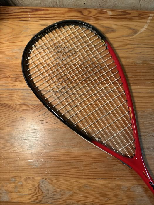 Zestaw do squasha | Rakieta Fischer Attack i Activemach | Piłki