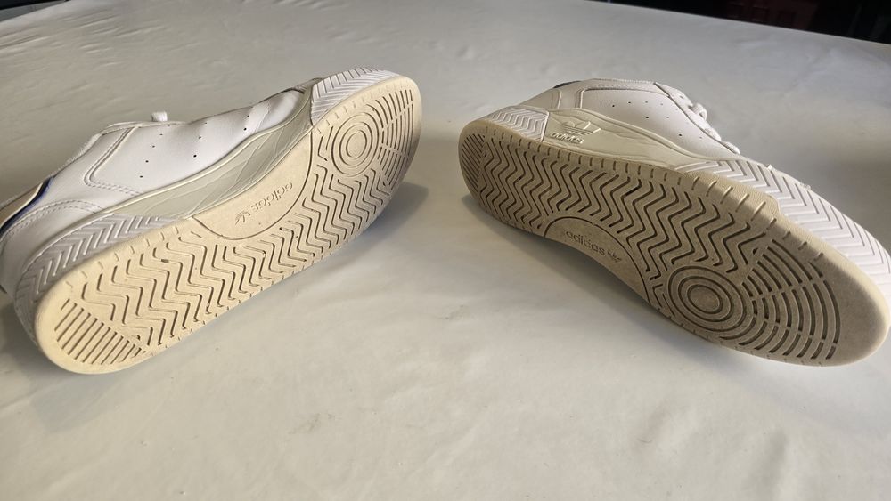 Adidas court tourino sn99 ténis 41 1/3 sapatilhas branco calçado homem