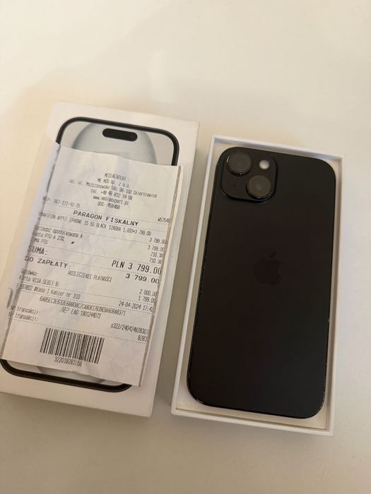 iPhone 15 128gb Black Bateria 100%