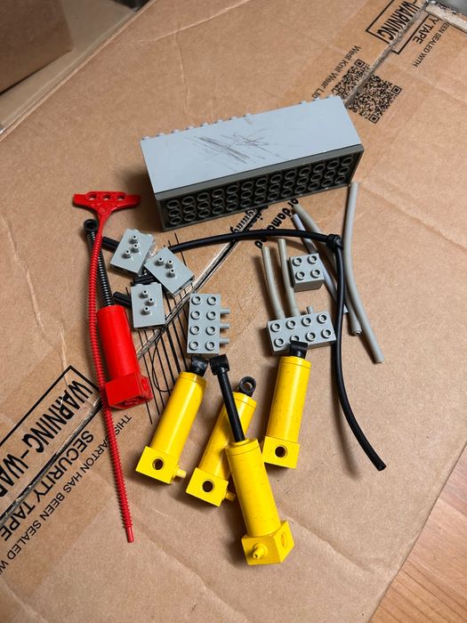 Lego technic pneumatyczne klocki mix