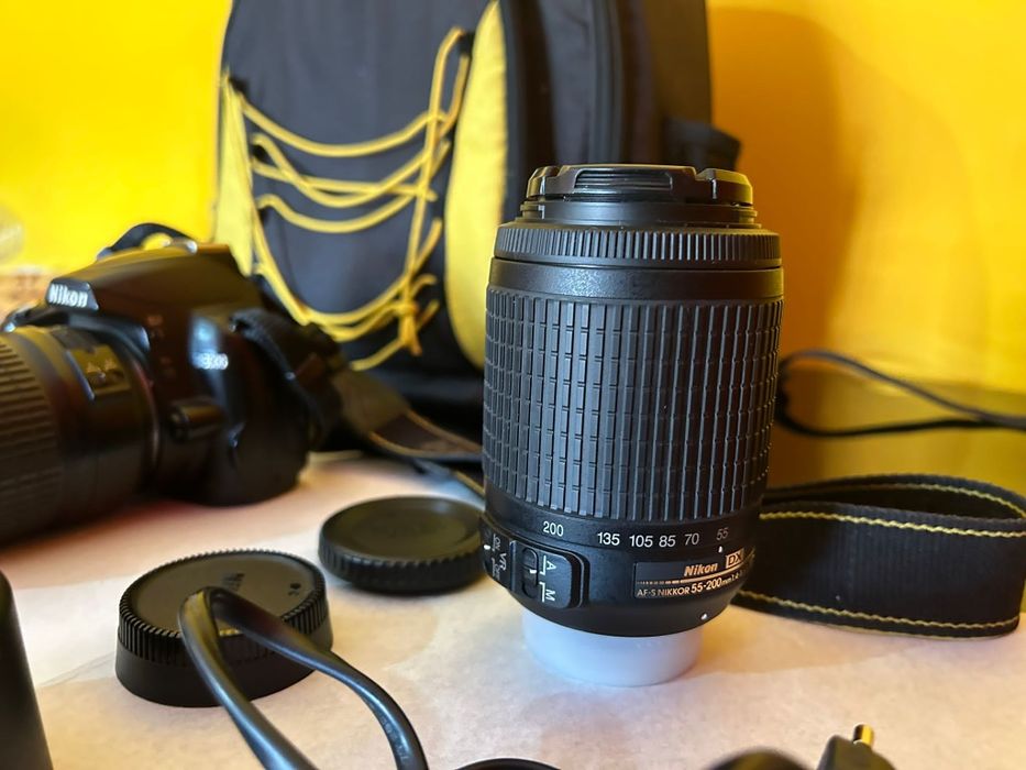 Máquina Nikon D3000 + 2 objetivas