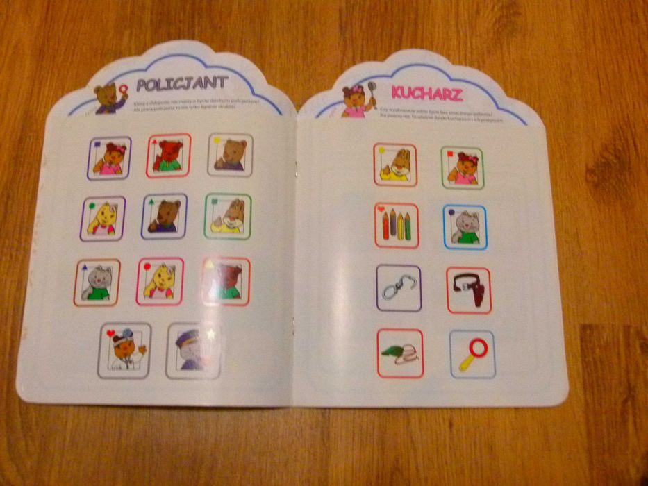 Nowa Książka Zawody z naklejkami kolorowanka 3-6 lat