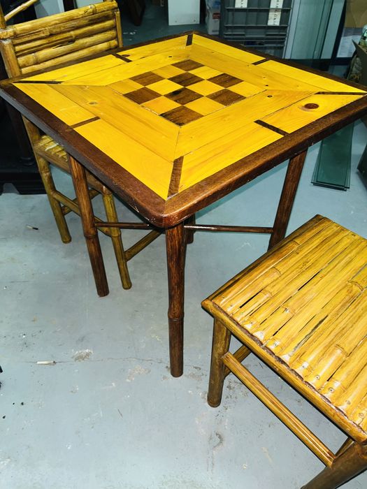 Bamboo set - table + chairs64585248414723120