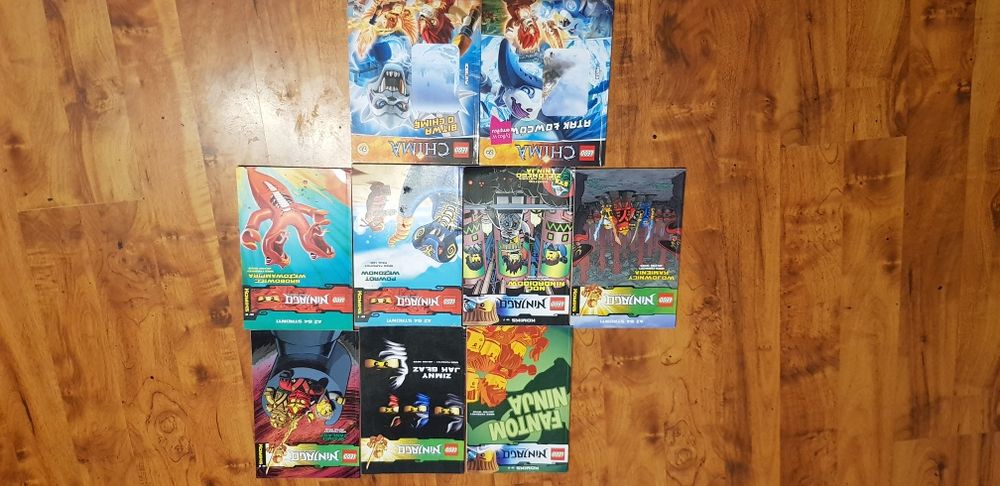 Książki LEGO Chima i ninja