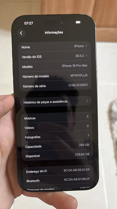 Iphone 16 Pro Max 256GB