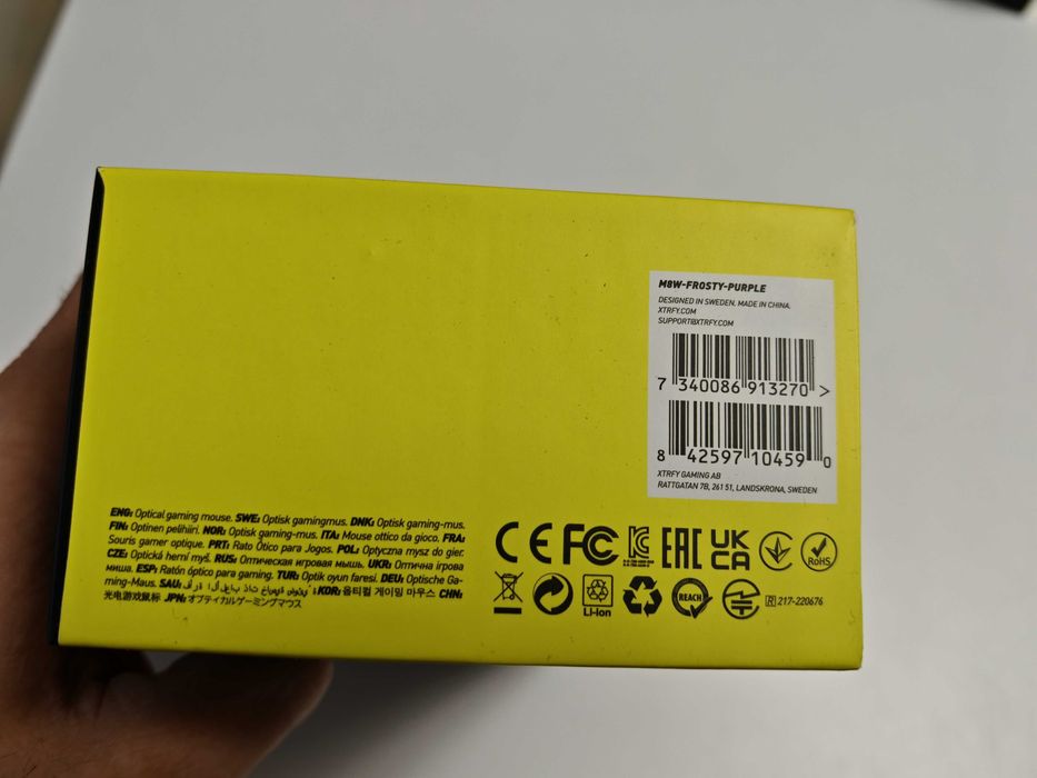 Xtrfy M8 Wireless - Frosty Purple