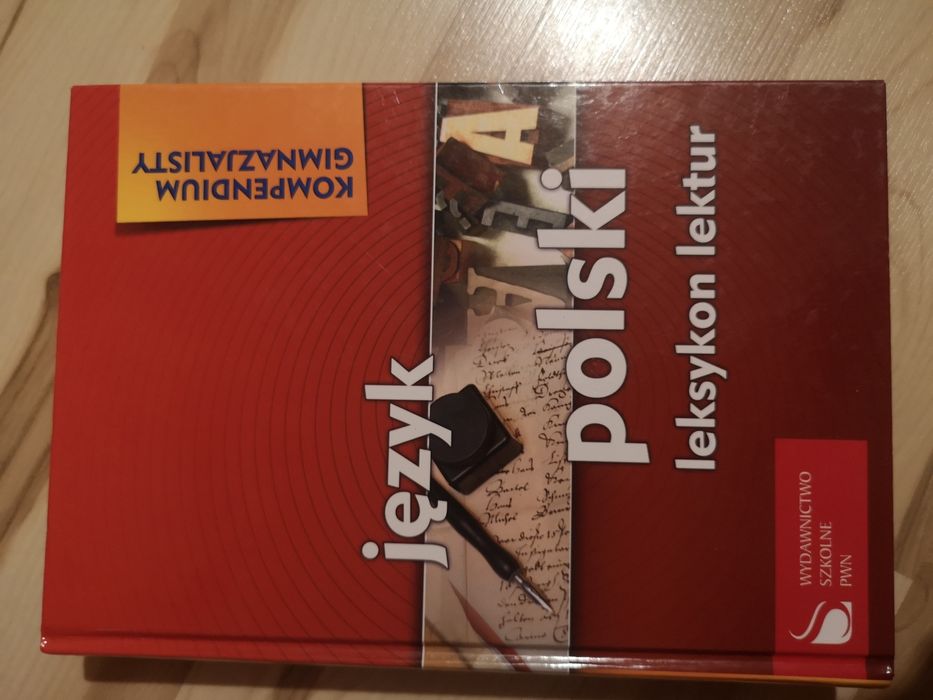 Leksykon lektury wiersze PWN język polski kompendium gimnazjalisty