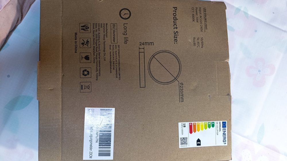 Люстра нова 18 вт