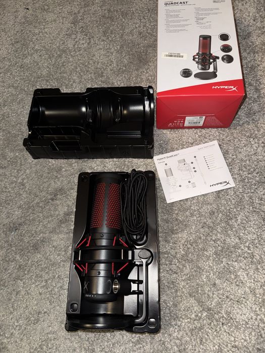 Microfone Hyper X quadcast