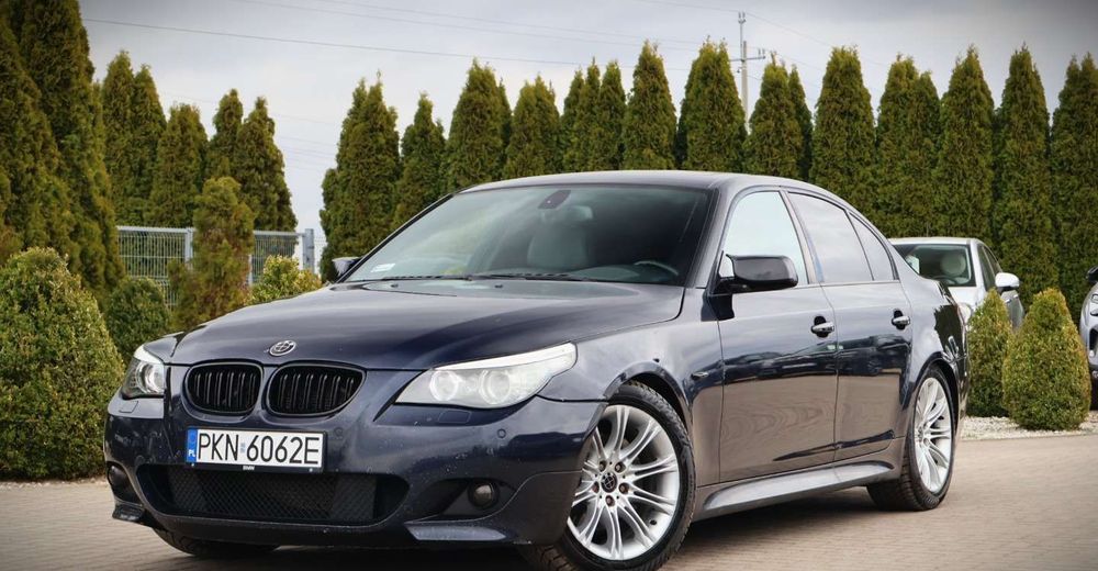 BMW Seria 5 (nr 243) 3.0 235KM HUD Skóry Szyberdach Tempomat Parktronik Klima