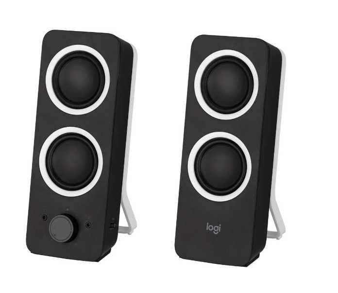 Colunas - Logitech Z200 Stereo Speakers