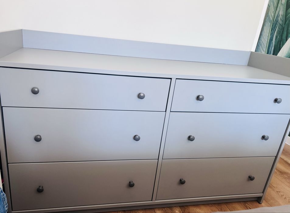 Komoda Hauga szara Ikea
