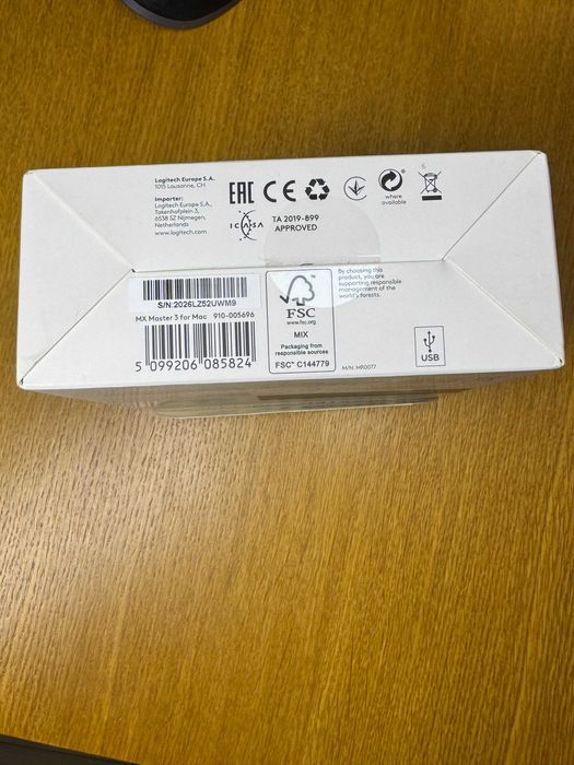 Mysz Logitech MX Master 3 for Mac – Pudełko, Oryginał, Sprawna