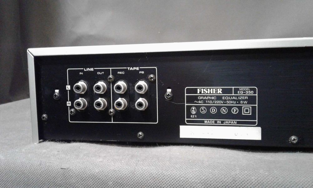 FISHER EQ-350,korektor graficzny
