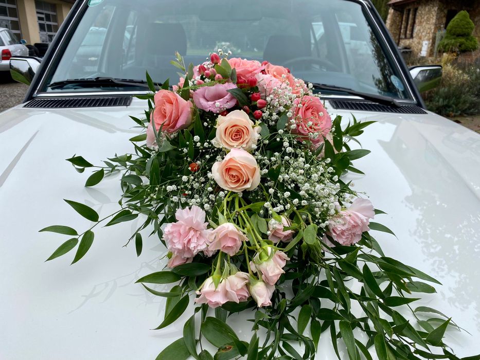 Auto do ślubu Mercedes  W 123