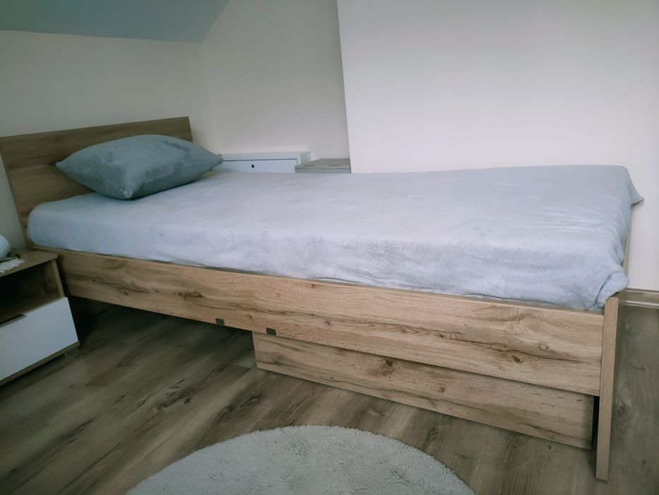 Łóżko BRW kolekcja Zele z szufladą
