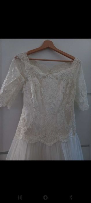 Suknia ślubna ecrui  38/40