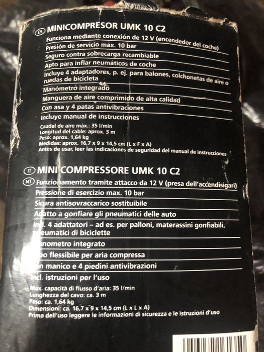 Mini compressor de ar