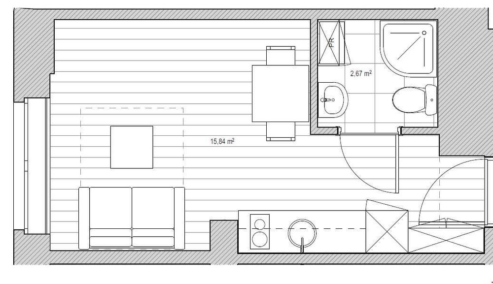 Mieszkanie – Łódź - Widok 2