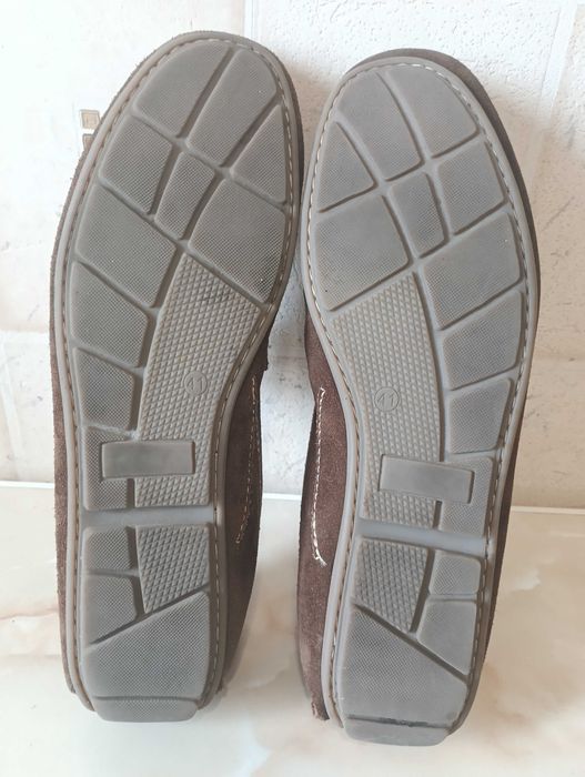 Идеальные Туфли Лоферы Hush Puppies 41p Замша Мокасины Driver для Авто