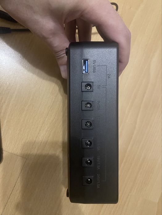 ДБЖ, DC UPS Talentcell - для потужного роутера 19/24 вольта 38400mah