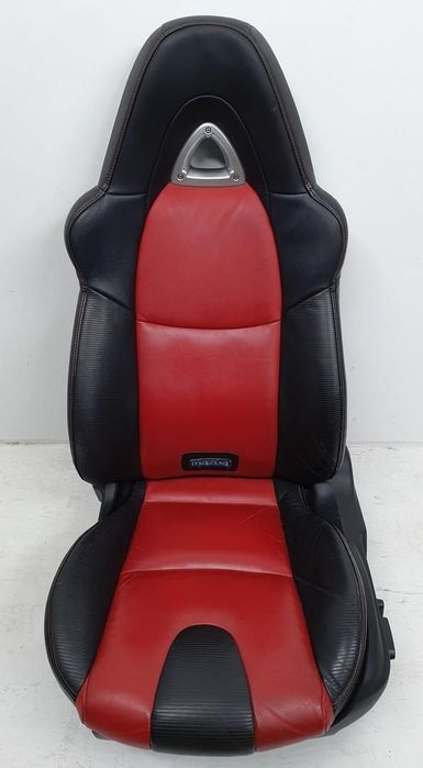 FOTEL LEWY PRZÓD PRZEDNI KIEROWCY SKÓRA GRZANY MAZDA RX-8 RX8 EUROPA