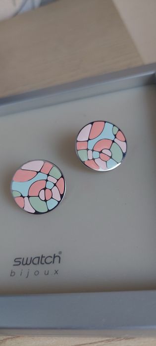 Swatch серьги сережки. Оригінал. Нові.