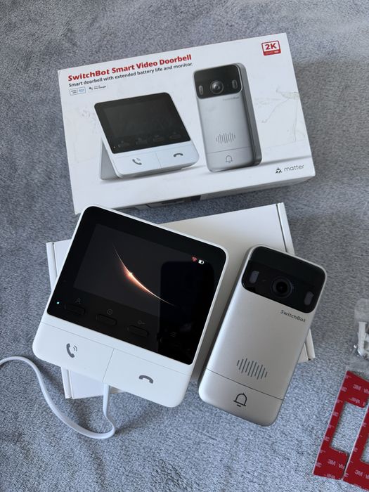 Inteligentych wideodomofon Smart Doorbell Swicht Bot 2K ultra HD 4,3”