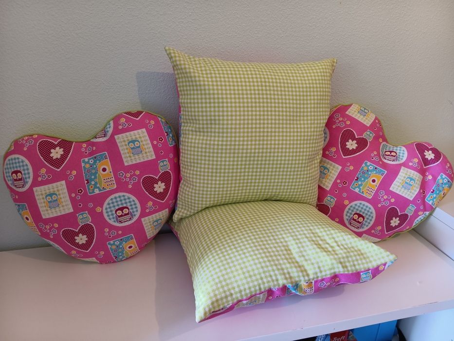 Conjunto almofadas menina