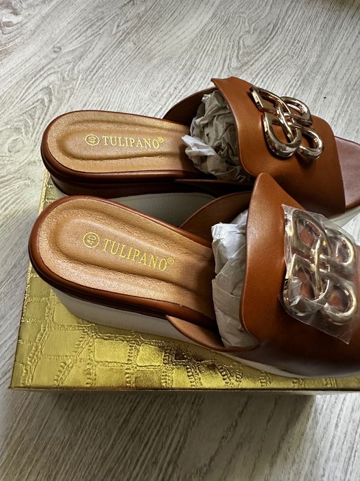 Klapki Tulipano rozmiar 40