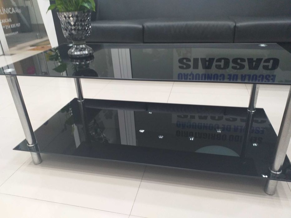 Mesa de centro vidro