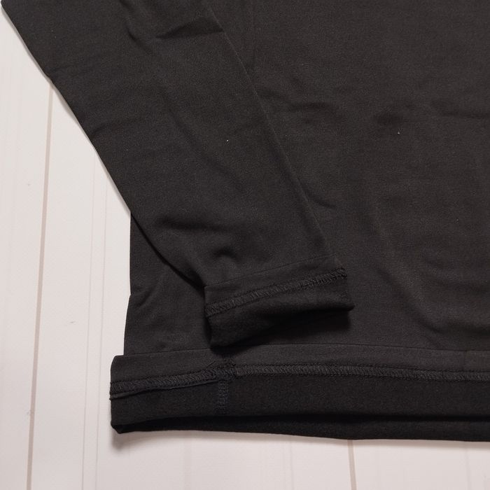 Термо-костюм чорний на мікрофлісі для тренувань