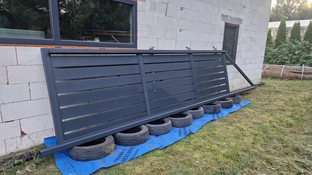 Brama przesuwna  500 cm w świetle