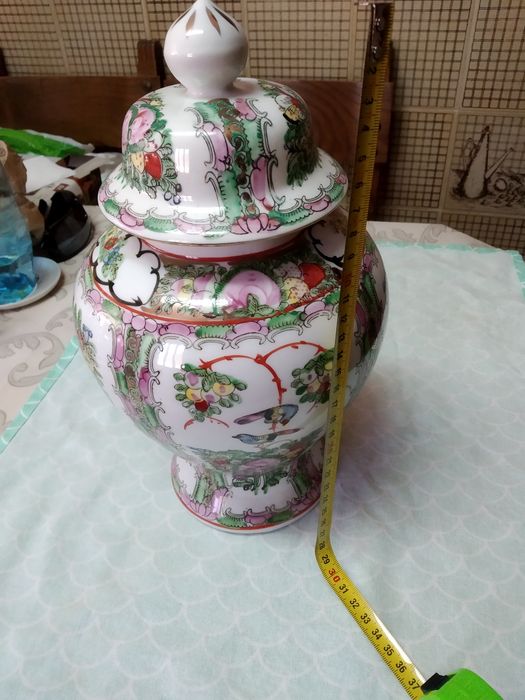 Jarao em louça chinesa