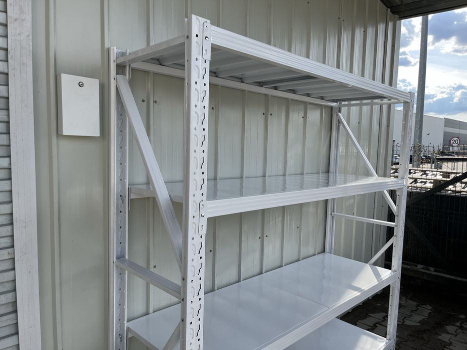 Regał magazynowy regaly magazynowe mocne stalowe do garażu sklepu