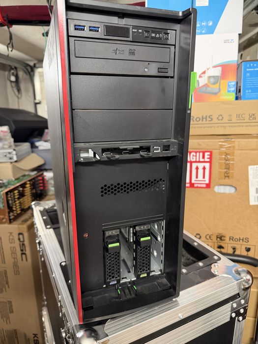 Fujitsu Primergy TX1330 M3 + XEON E3-1220V6 Komputer serwer