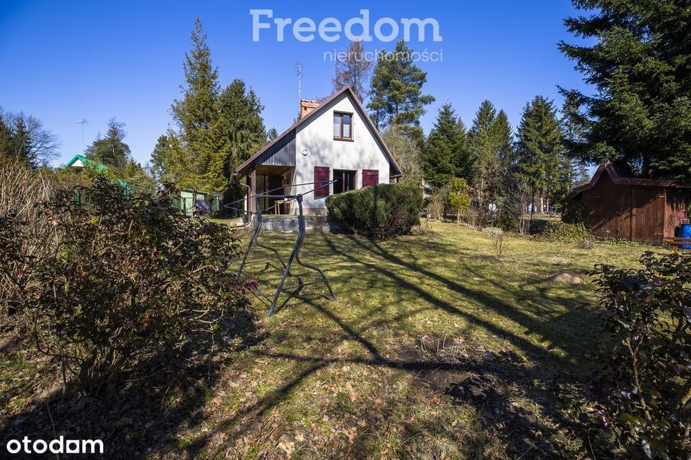 Całoroczny domek z kominkiem nad Lubaczówką