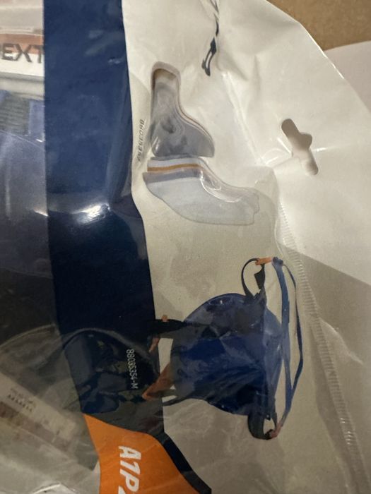 meia máscara de proteção Dexter com cartuchos A1P2. Novo