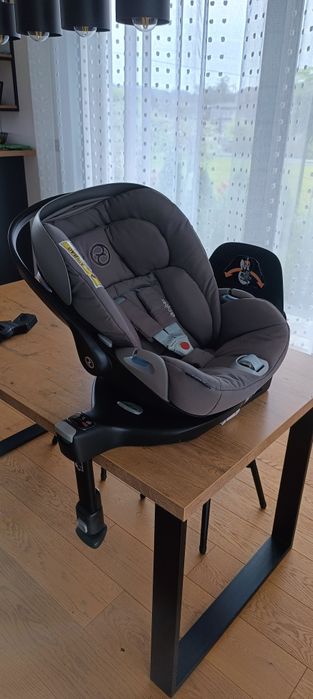 Fotelik Cybex Cloud Z I-Size, baza 360, wkładka niemowlęca, adaptery