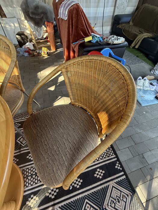 Zestaw ogrodowy tarasowy  stól i 6 krzesel
