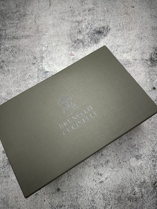 Мужские кожаные кеды Brunello Cucinelli