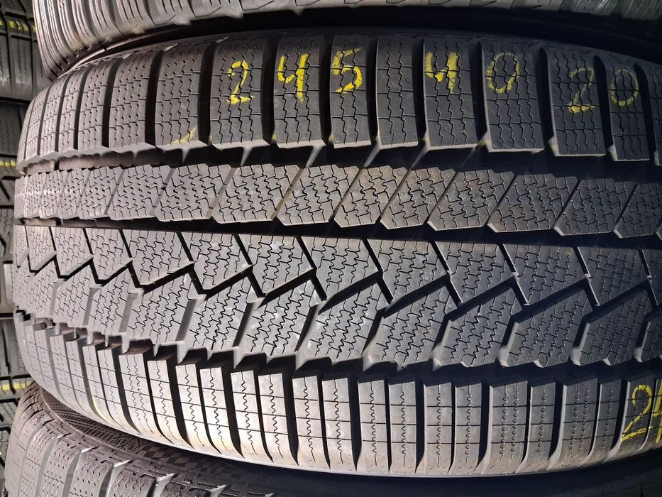 Разноширокий комплект 275/35; 245/40 R20 Continental Conti Winter TS 860S шини б/у зима