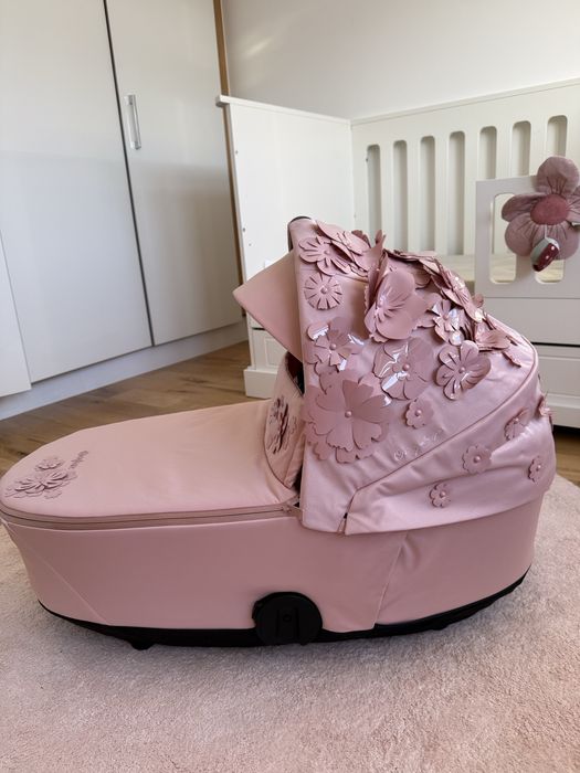 Cybex Mios 3.0 Gondola Simply Flowers pink nowa