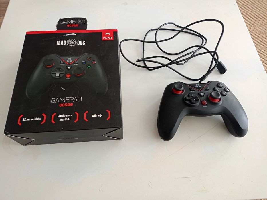 Gamepad - uszkodzony.