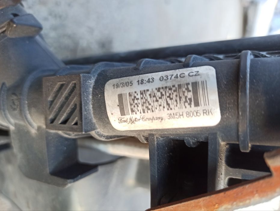 Радіатор основний касета Volvo S40 V50 1.8 бензин дифузор