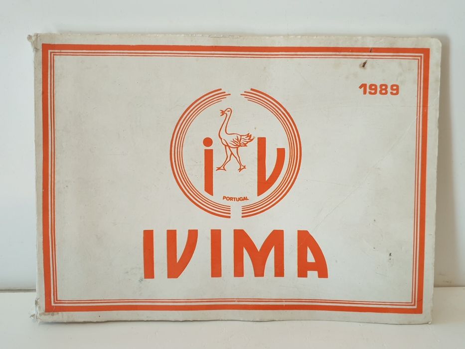 Raro Catálogo da vidreira IVIMA Marinha Grande de 1989
